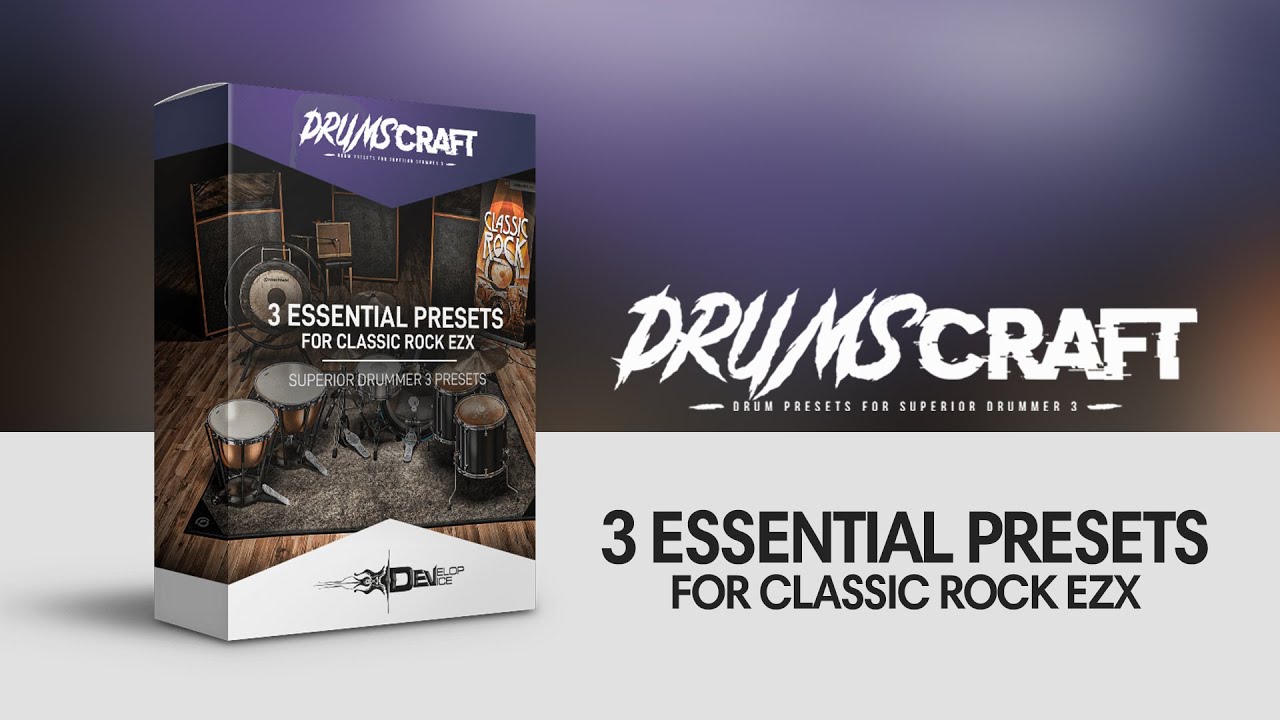 3 Essential Presets for Classic Rock EZX - Sound Demo Video