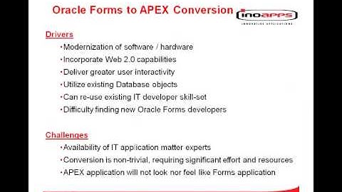 Inoapps - Forms2Apex Part 2
