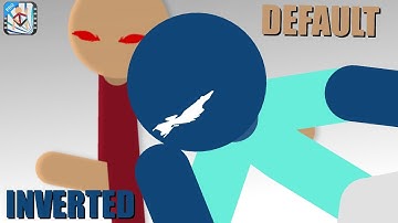 Default VS Inverted (a short fan animation fight) - Sticknodes