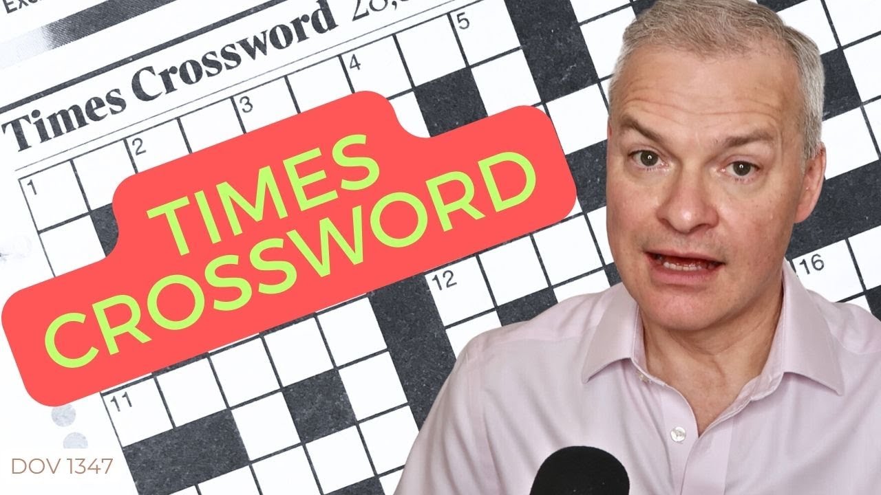 Behind the Clues A Pro Solves the Times Cryptic Crossword YouTube