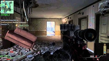 [COD:MW3] Sniper Rampage + QuadFeed + Fail Moab In 1.30 Minutes