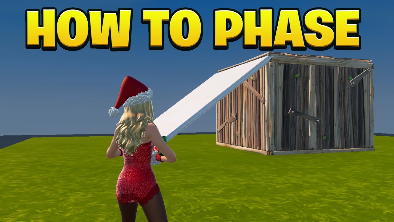 How to Phase into a Box in Fortnite