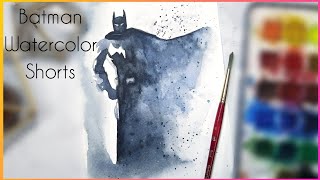 Batman Watercolor Painting Tutorial