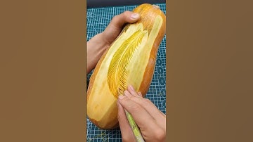 Nghệ thuật cắt tỉa hoa quả, cắt tỉa đuôi chim trĩ #diy #art #dụngcụtỉahoa #shorts