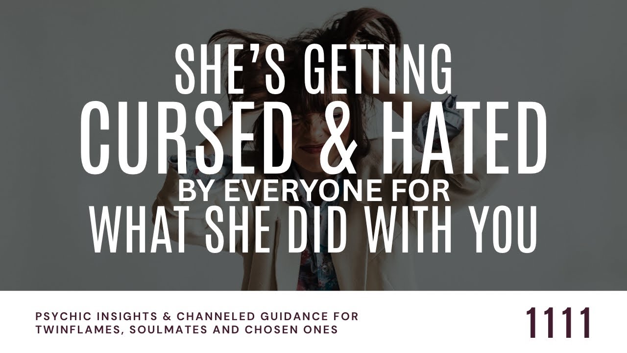 Кармик была отвергнута и изгнана твоей коллегой, и все проклинают её за то, что она сделала с тобой.