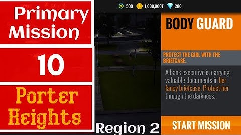 SNIPER 3D ASSASSIN - PRIMARY MISSION 10 Gameplay walkthrough,PORTER HEIGHTS Region