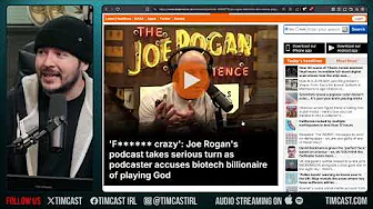 De-Extinction Of Dire Wolves In DANGEROUS, Human Genetic Mods Are NEXT, Rogan Says ITS PLAYING GOD