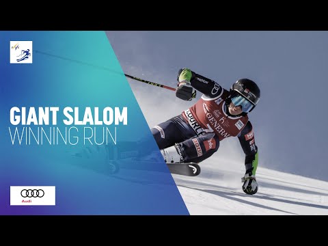 Sara Hector (SWE) | Winner | Women's Giant Slalom | Courchevel | FIS Alpine