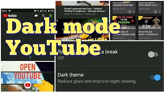How to enable / disable dark mode in YouTube. Short and simple video. Android Tips screenshot 5