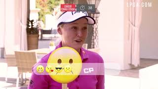 Brooke Henderson Takes on the Emoji Challenge