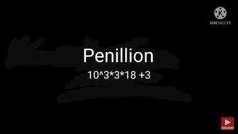 Ultimate List of Large Numbers Part 2 of 100 (Please dislike the video)