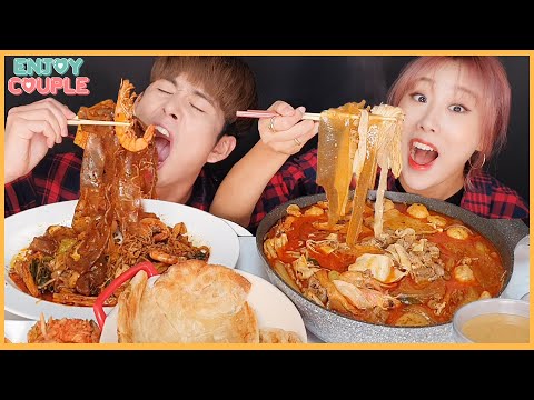 대존맛!!핵매운! 마라탕,마라샹궈 미치게 맛있게먹는 ASMR먹방! MARATANG realsound mukbang[ 엔조이커플 enjoycouple]