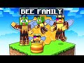 Having A BEE FAMILY In Minecraft