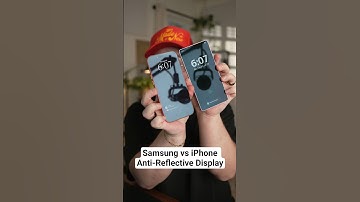 iPhone 17 Pro Max vs Galaxy S25 Ultra Anti-Reflective Display