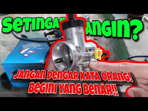 Setingan Angin Karburator Paling Ideal