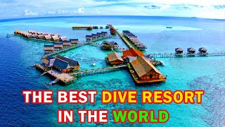 The Best Dive Resort in The World | Sipadan Kapali Dive Resort | Malaysia Sabah Sipadan Island