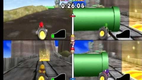 Mario Party 9 Minigame- Speeding Bullets
