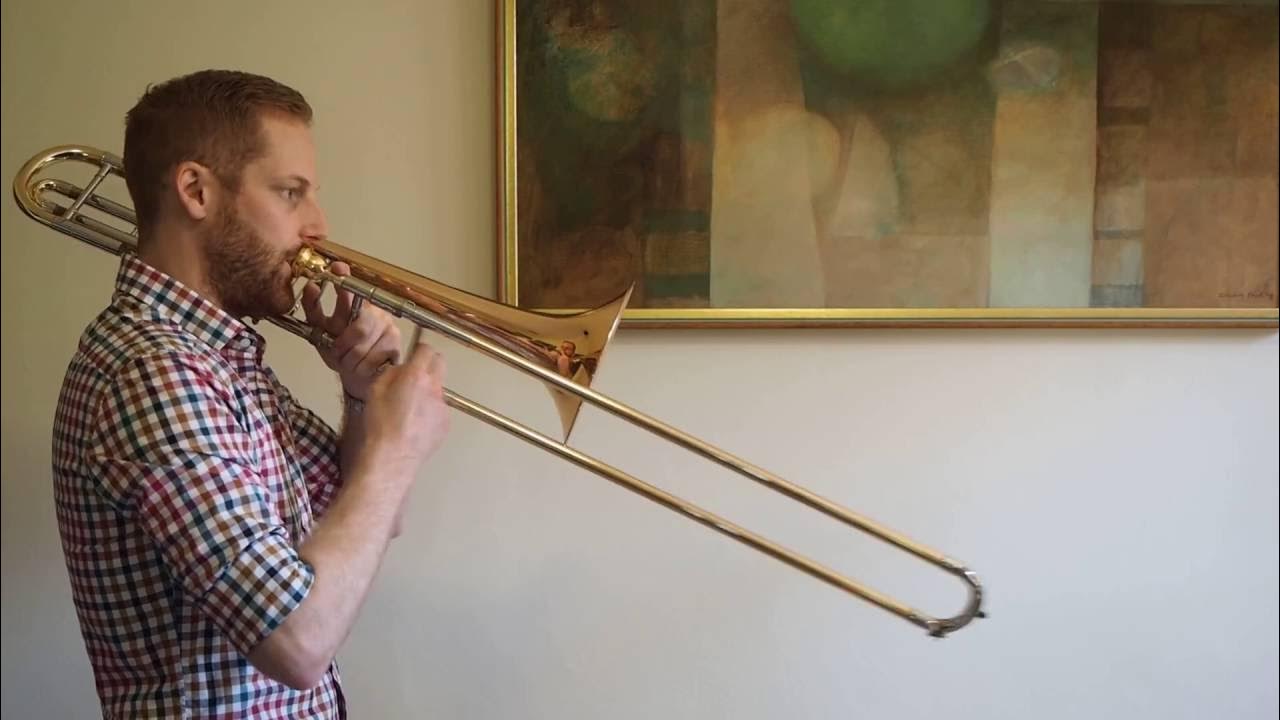 Arban's Dominant Seventh in E Flat Trombone YouTube