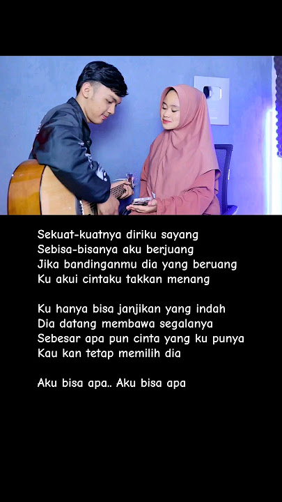 LIRIK LAGU RELAKU MENGALAH - RHEKA RESTU Sekuat kuatnya diriku sayang sebisa bisanya aku berjuang