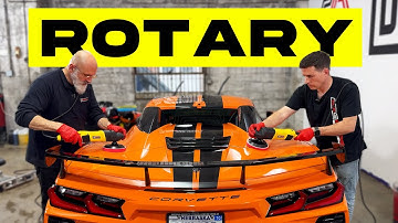 How to use the rotary polisher: a beginner