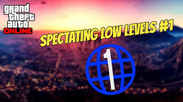 Spectating Low Levels in GTA Online #1