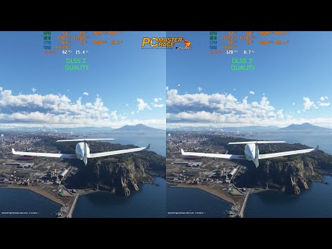 Microsoft Flight Simulator @ RTX 4080 FE [DLSS 2 Vs. DLSS 3] (Quality Mode)