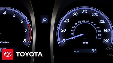 2011-2012 Avalon How-To: Optitron Gauges | Toyota