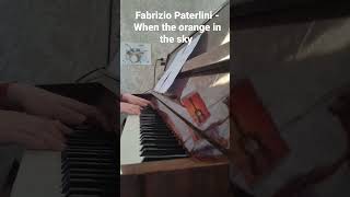 Fabrizio Paterlini - When the orange in the sky (cover) #classicalmusic #ludovicoeinaudi #music