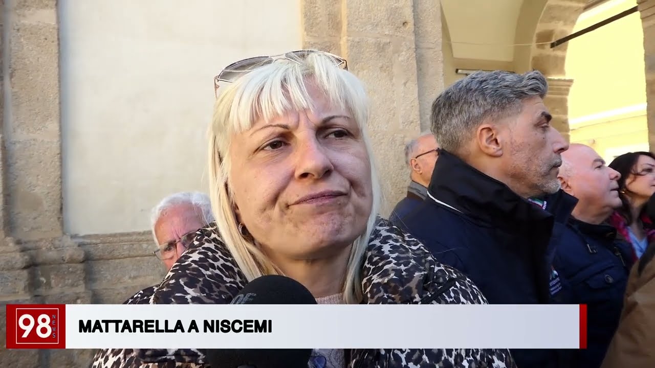 MATTARELLA A NISCEMI