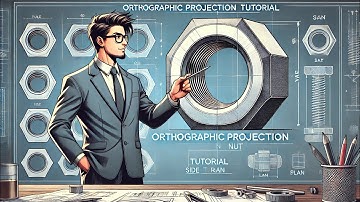 Hexagonal nut engineering drawing