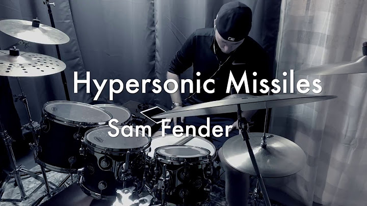 Hypersonic Missiles Drums version - Drums performance video thumbnail
