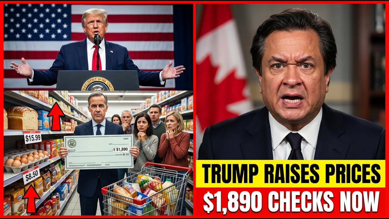 12 Million Canadians Getting $1,890 Checks - But Trump's Tariffs Keep Raising Food Prices