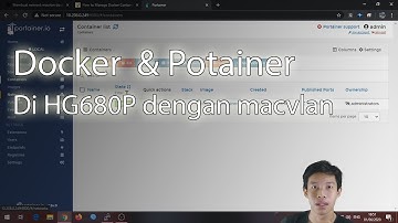 Menginstall docker & portainer di Armbian STB HG680P