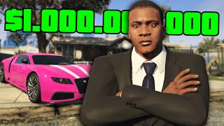 1 BILHÃO DE DÓLARES no INICIO DO GTA 5 (sem missões do Le...