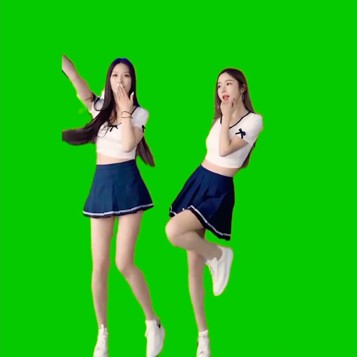 Mentahan Green Screen Cewek Korea cantik Joget ❗#cewekcantik #cantik #sexy