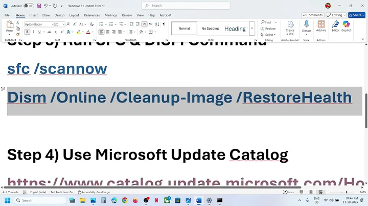 Fix Windows 11 Update Install Error 0x800f0820