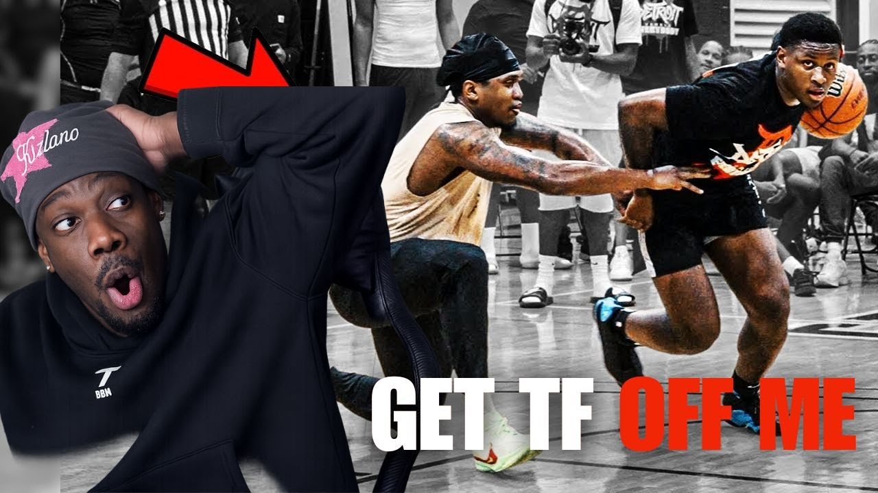 ZAE PUNISHES DEFENDER IN DETRIOT | Off The Dribble Reaction