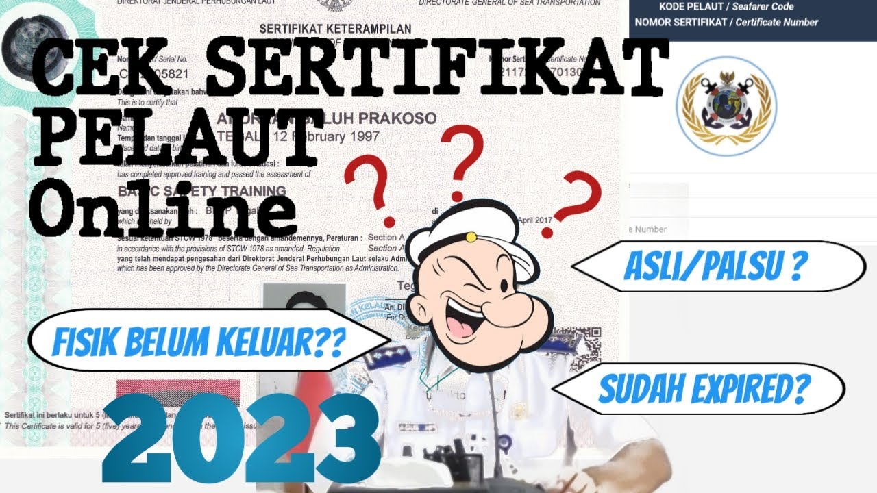 Cara Cek Sertifikat Pelaut Online Terbaru Expired Perlu Di Revalidasi Cara cek sertifikat pelaut online terbaru expired perlu di revalidasi