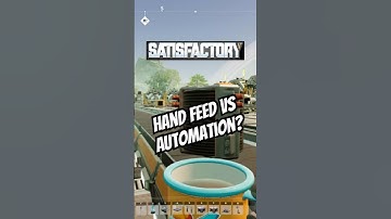 Do You Hand Feed or Automate Space Elevator Project Assembly Parts in Satisfactory? #shorts #fyp