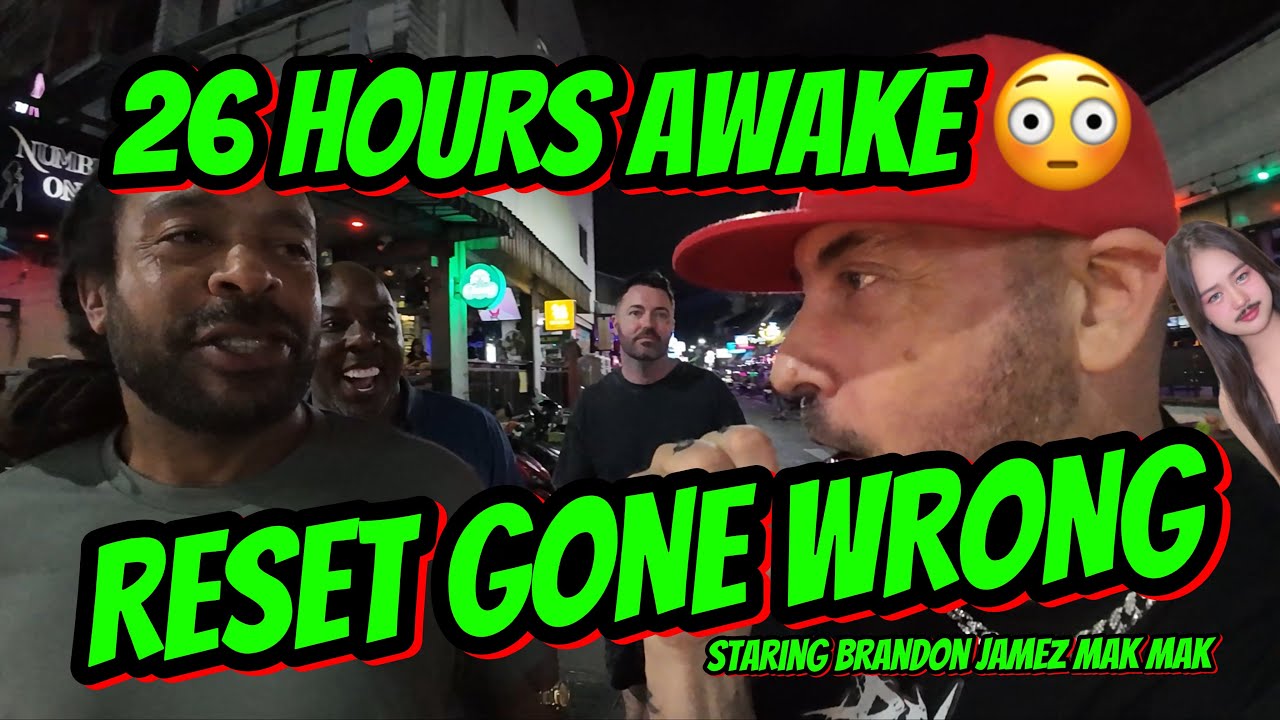 I Stayed Awake 26 Hours… and It Got OUT OF CONTROL in Pattaya 🇹🇭 #4k 