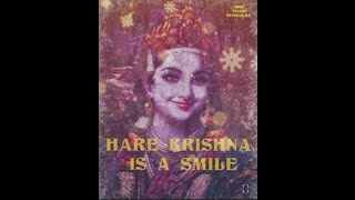 HARE KRISHNA IS A SMILE