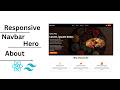 Stunning Spice Shop Website with Vite &amp; Tailwind CSS | Navbar, Hero &amp; About