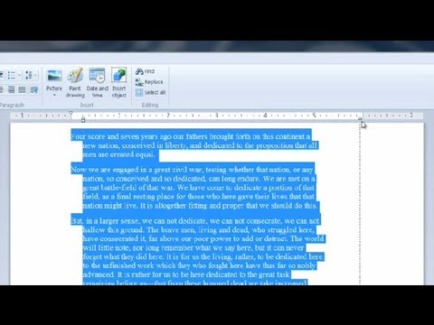 Adjusting a WordPad Ruler : Useful Computer Tips