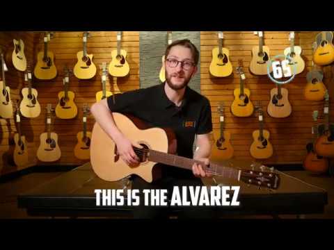 Alvarez AG60CEAR Grand Auditorium Cutaway with Bevel