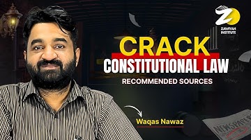 How to Crack Constitutional Law | Recommended Books | Waqas Nawaz