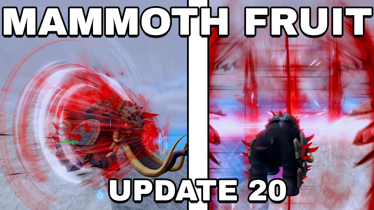 Mammoth Fruit Confirmed  Source - rip_indra on Twitter : r/bloxfruits