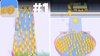 Coin Roll! - New Release - Hyper Hybrid Casual - Gameplay Walkthrough (iOS & Android) screenshot 5