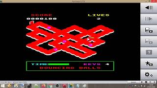 Monster Maze (Acorn BBC Micro). Score: 1 250. Stage: 3.