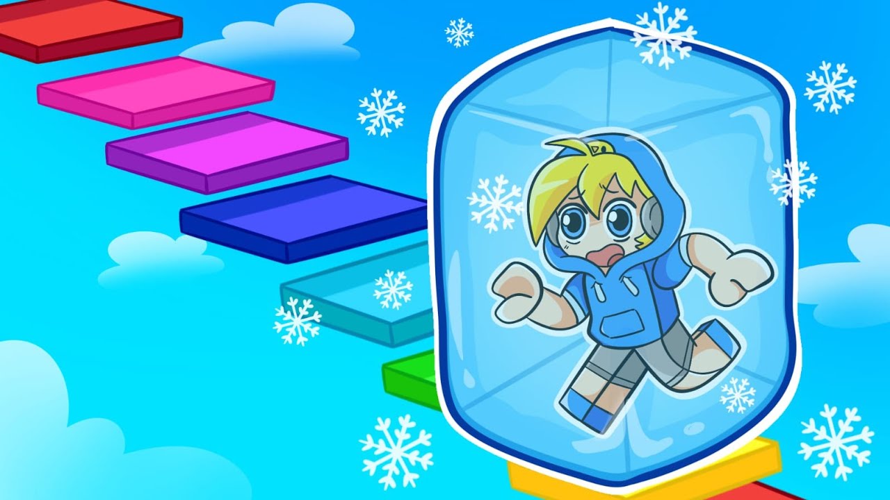 ROBLOX OBBY Ma SEI UN CUBO Di GHIACCIO!