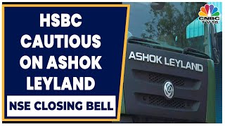 HSBC Initiates Coverage On Ashok Leyland With 'Hold' Rating | NSE Closing Bell | CNBC-TV18
